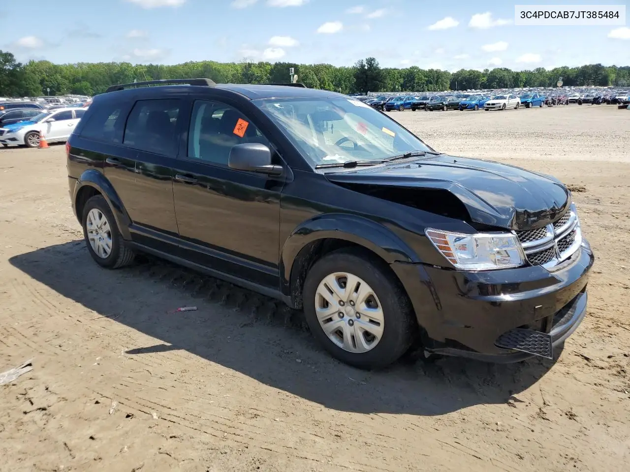 2018 Dodge Journey Se VIN: 3C4PDCAB7JT385484 Lot: 56976925