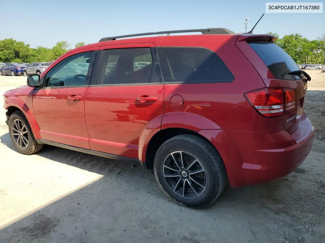 2018 Dodge Journey Se VIN: 3C4PDCAB1JT167380 Lot: 56981885