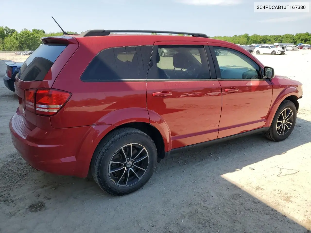 2018 Dodge Journey Se VIN: 3C4PDCAB1JT167380 Lot: 56981885