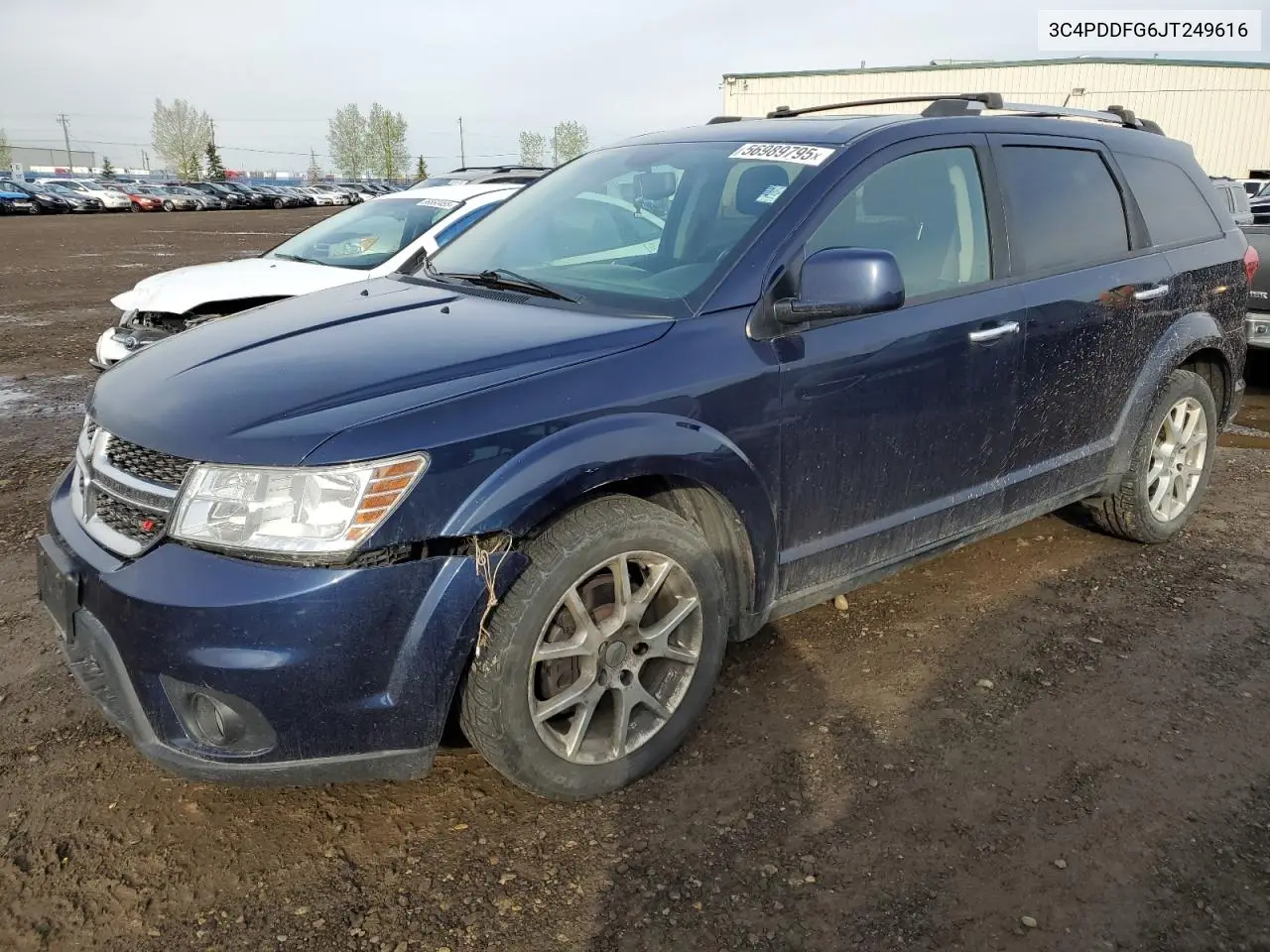 2018 Dodge Journey Gt VIN: 3C4PDDFG6JT249616 Lot: 56989795