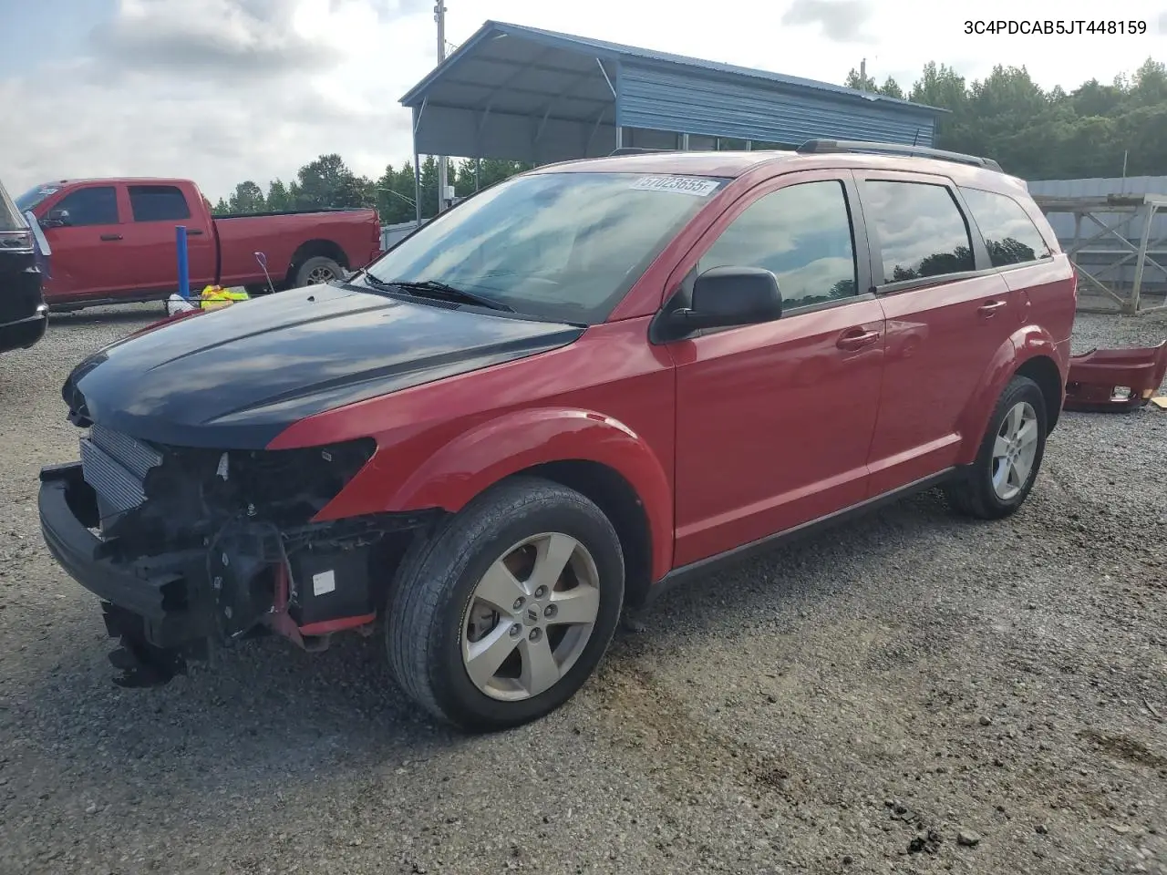 2018 Dodge Journey Se VIN: 3C4PDCAB5JT448159 Lot: 57023655