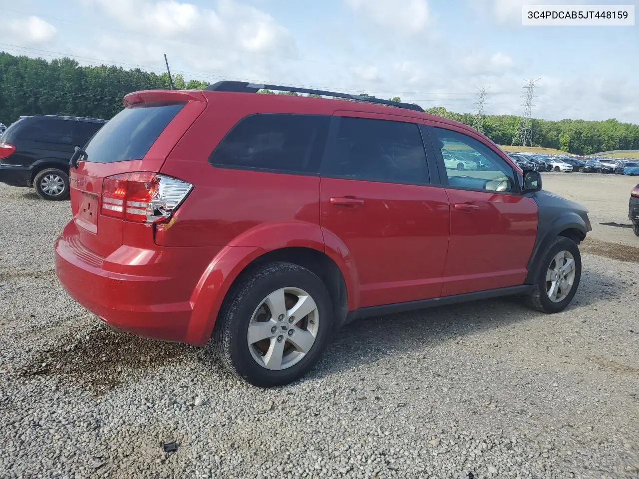 2018 Dodge Journey Se VIN: 3C4PDCAB5JT448159 Lot: 57023655