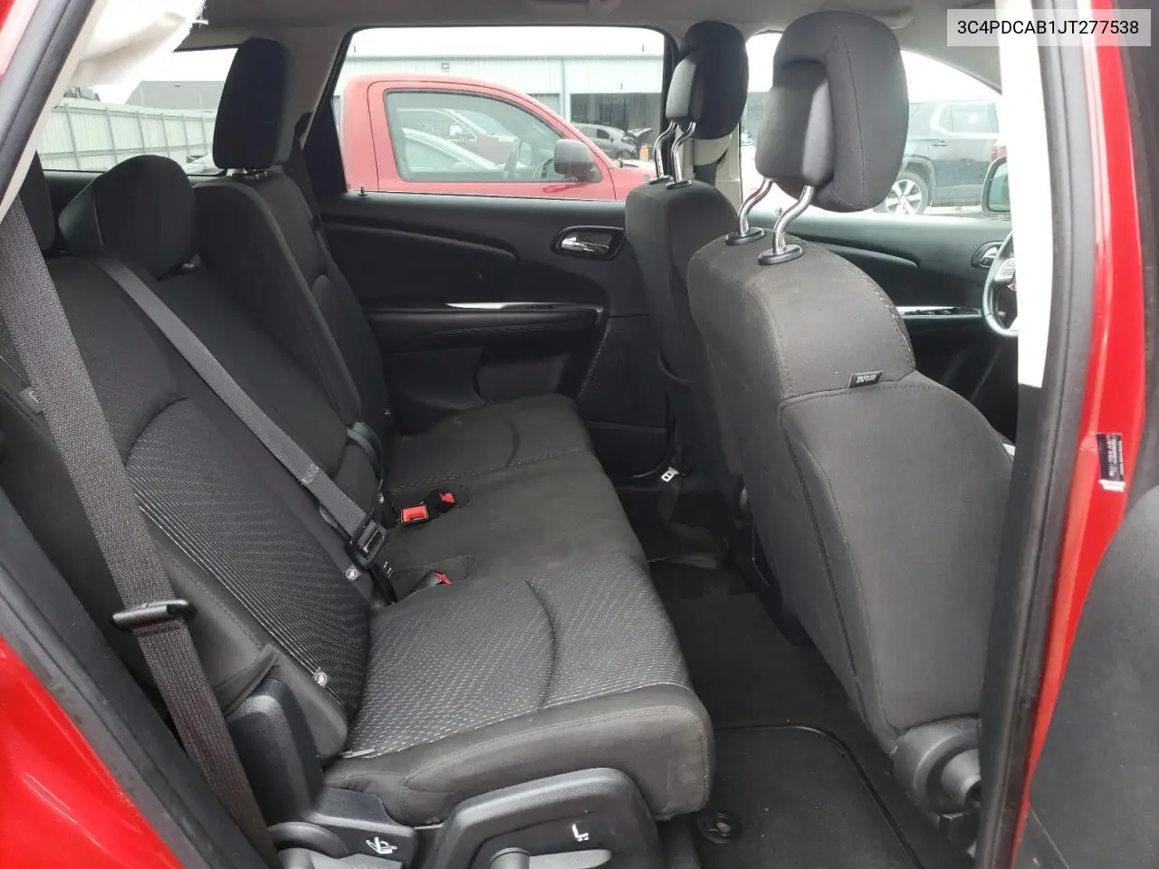 2018 Dodge Journey Se VIN: 3C4PDCAB1JT277538 Lot: 58745105