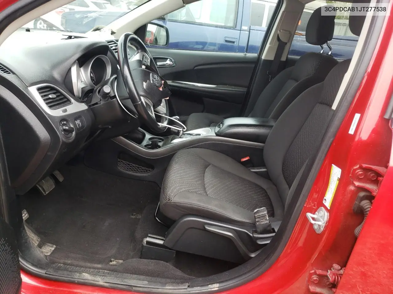 2018 Dodge Journey Se VIN: 3C4PDCAB1JT277538 Lot: 58745105
