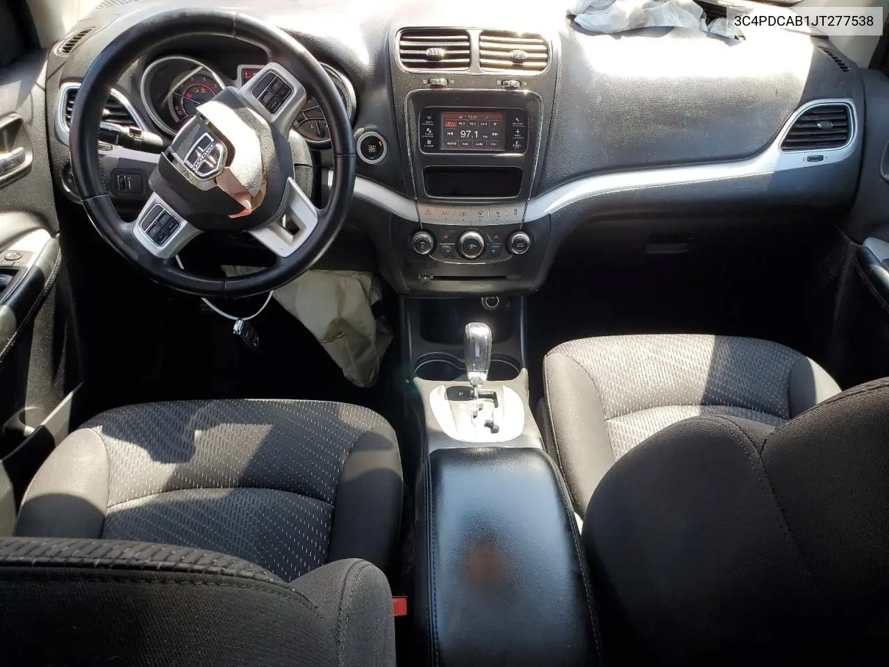 2018 Dodge Journey Se VIN: 3C4PDCAB1JT277538 Lot: 58745105