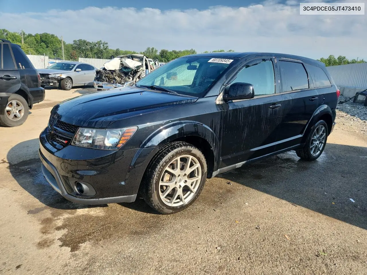 2018 Dodge Journey Gt VIN: 3C4PDCEG5JT473410 Lot: 60709345