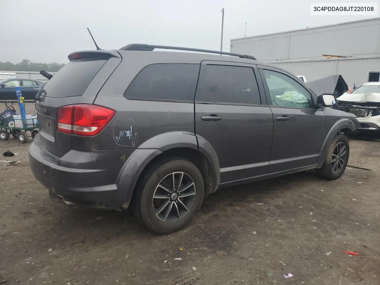2018 Dodge Journey Se VIN: 3C4PDDAG8JT220108 Lot: 61807735