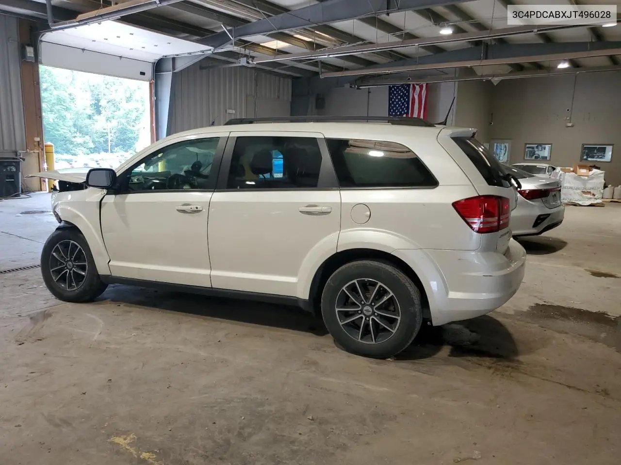 2018 Dodge Journey Se VIN: 3C4PDCABXJT496028 Lot: 62233195