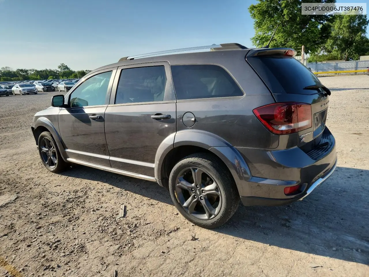 2018 Dodge Journey Crossroad VIN: 3C4PDDGG6JT387476 Lot: 62404305
