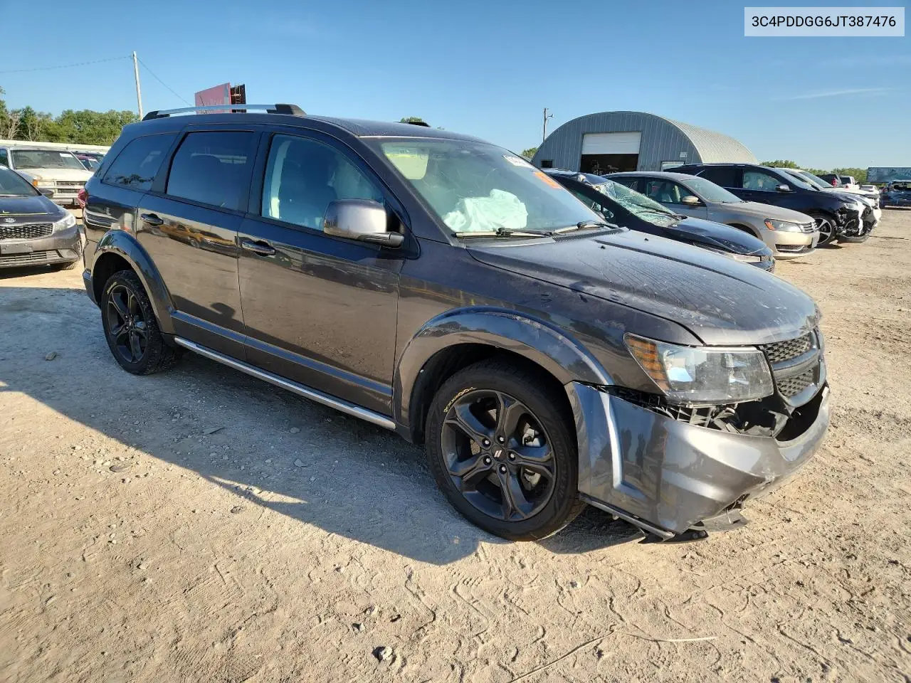 2018 Dodge Journey Crossroad VIN: 3C4PDDGG6JT387476 Lot: 62404305