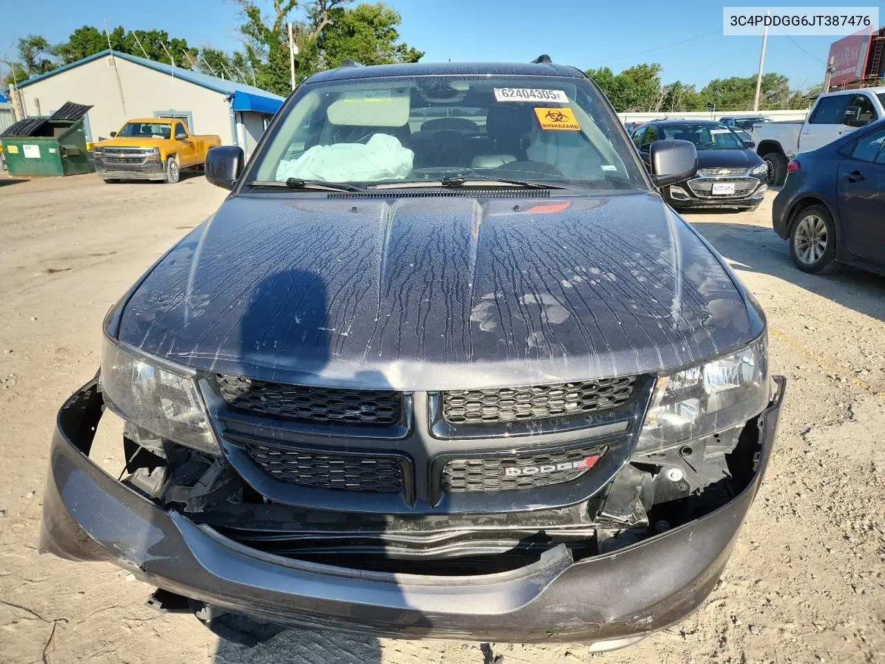 2018 Dodge Journey Crossroad VIN: 3C4PDDGG6JT387476 Lot: 62404305