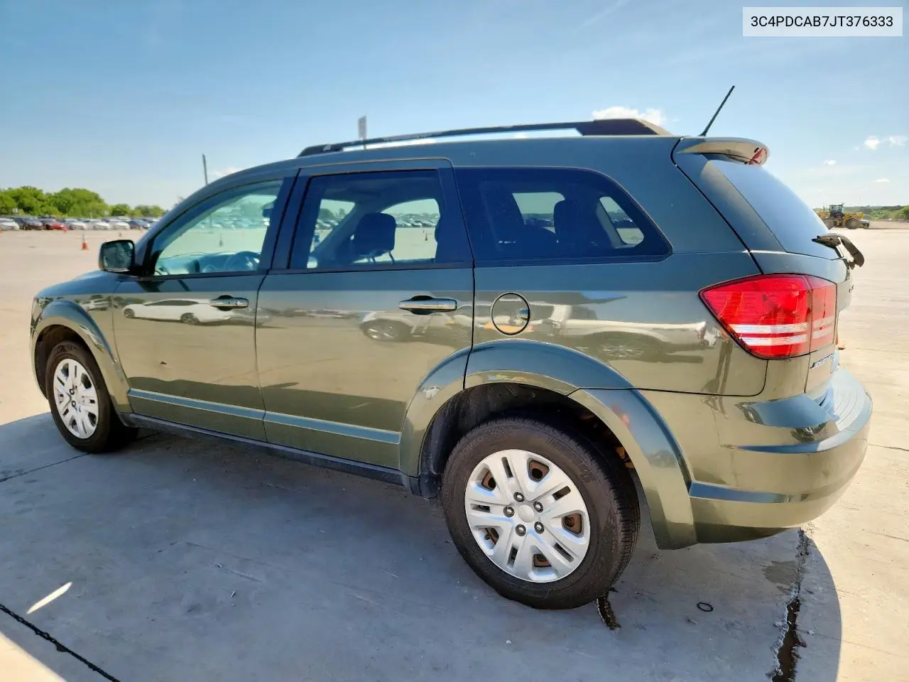 2018 Dodge Journey Se VIN: 3C4PDCAB7JT376333 Lot: 62609535