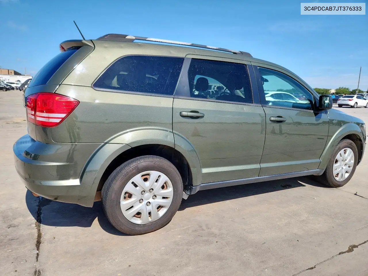 2018 Dodge Journey Se VIN: 3C4PDCAB7JT376333 Lot: 62609535