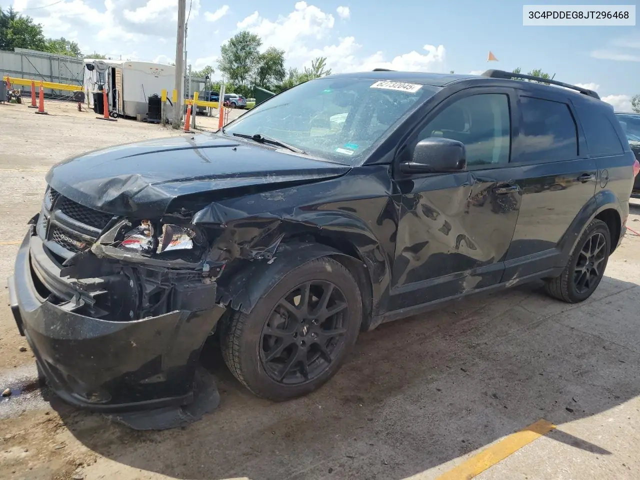 2018 Dodge Journey Gt VIN: 3C4PDDEG8JT296468 Lot: 62732045