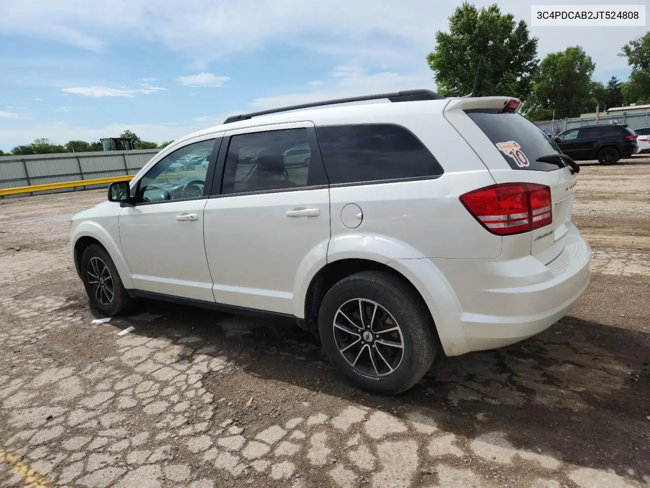 2018 Dodge Journey Se VIN: 3C4PDCAB2JT524808 Lot: 62891085