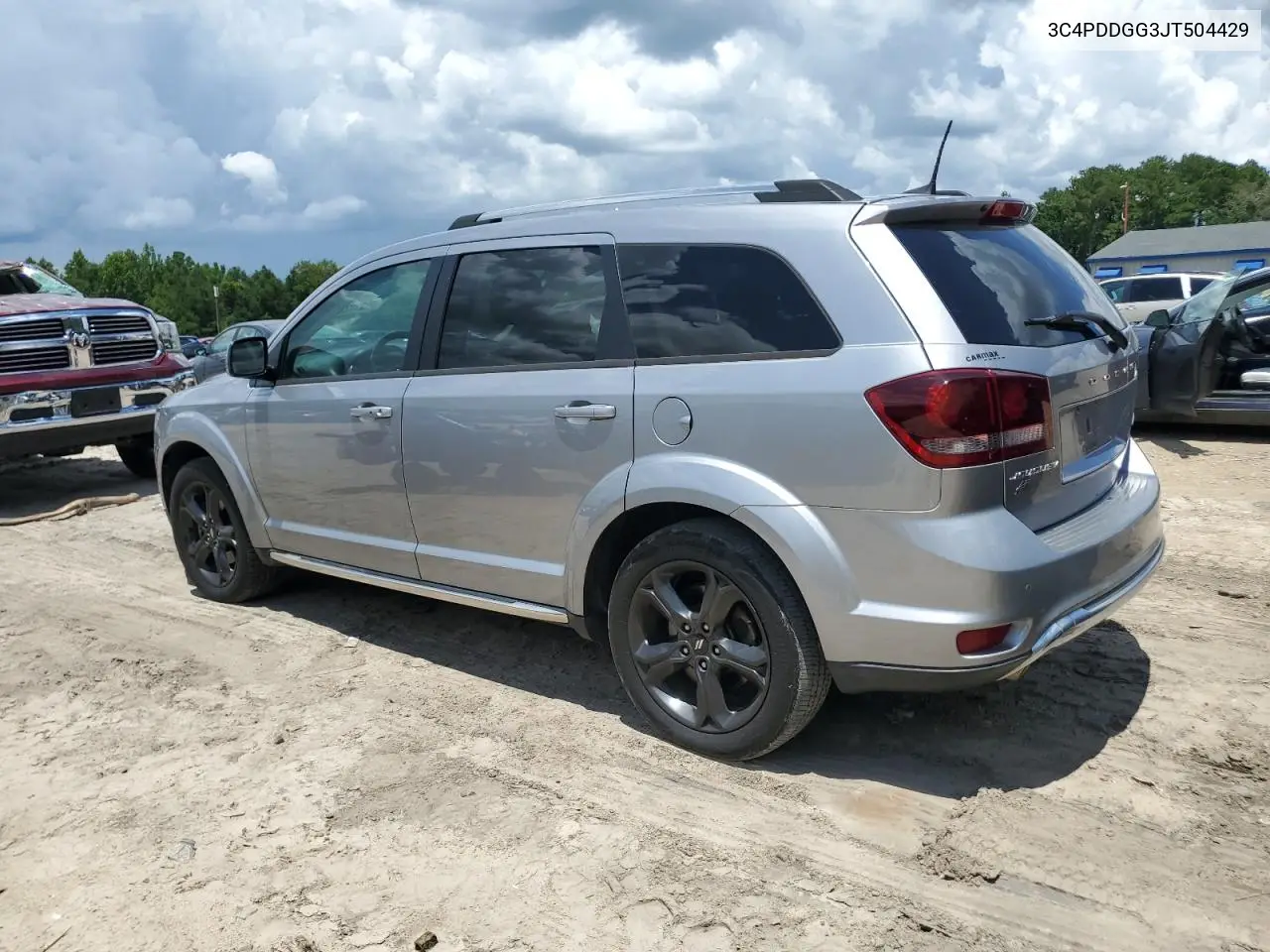 3c4pddgg3jt504429 3C4PDDGG3JT504429 2018 Dodge Journey Crossroad