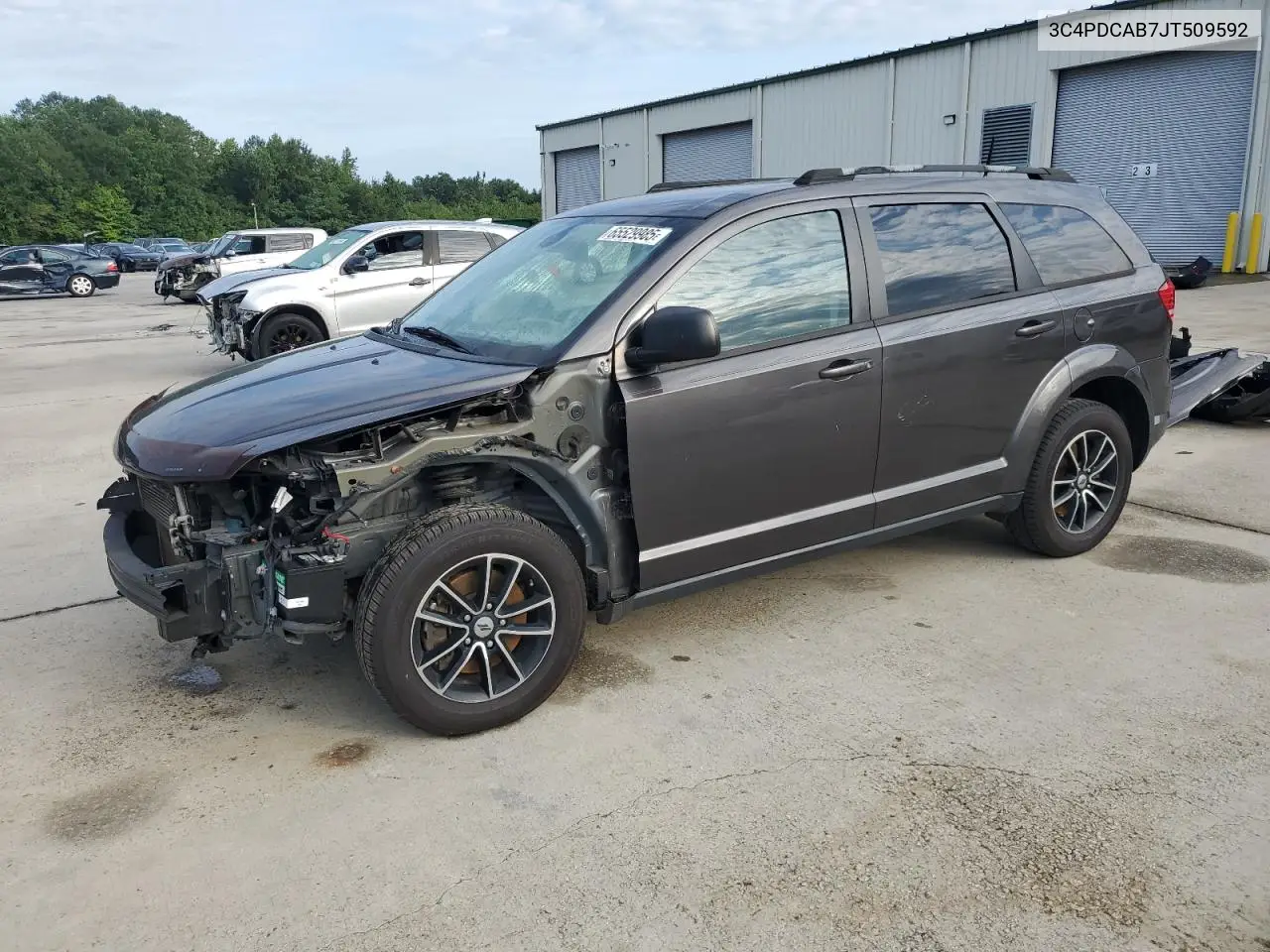 2018 Dodge Journey Se VIN: 3C4PDCAB7JT509592 Lot: 65529985