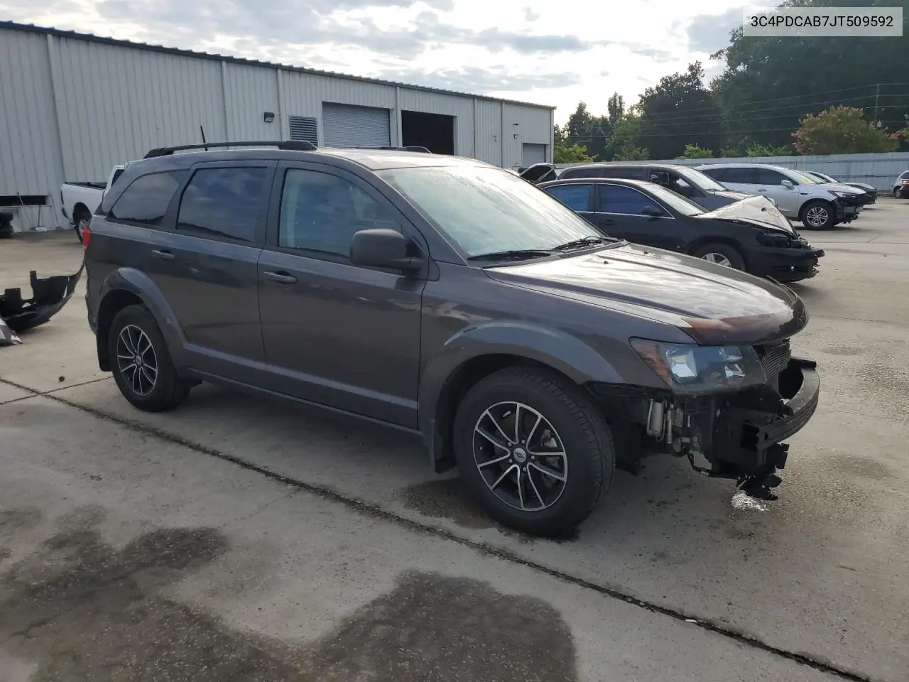 2018 Dodge Journey Se VIN: 3C4PDCAB7JT509592 Lot: 65529985