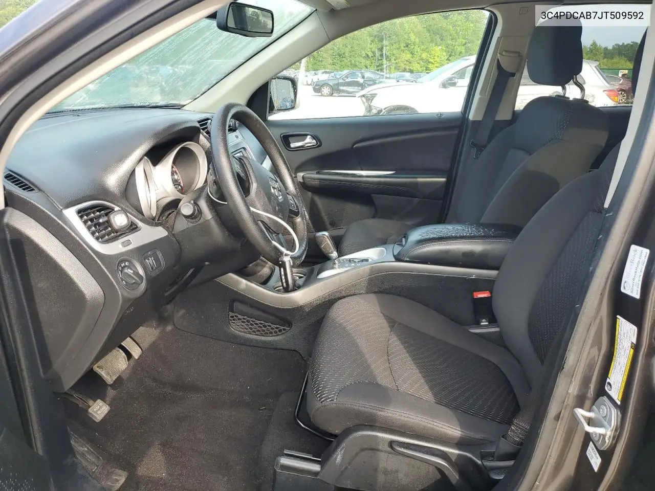 2018 Dodge Journey Se VIN: 3C4PDCAB7JT509592 Lot: 65529985