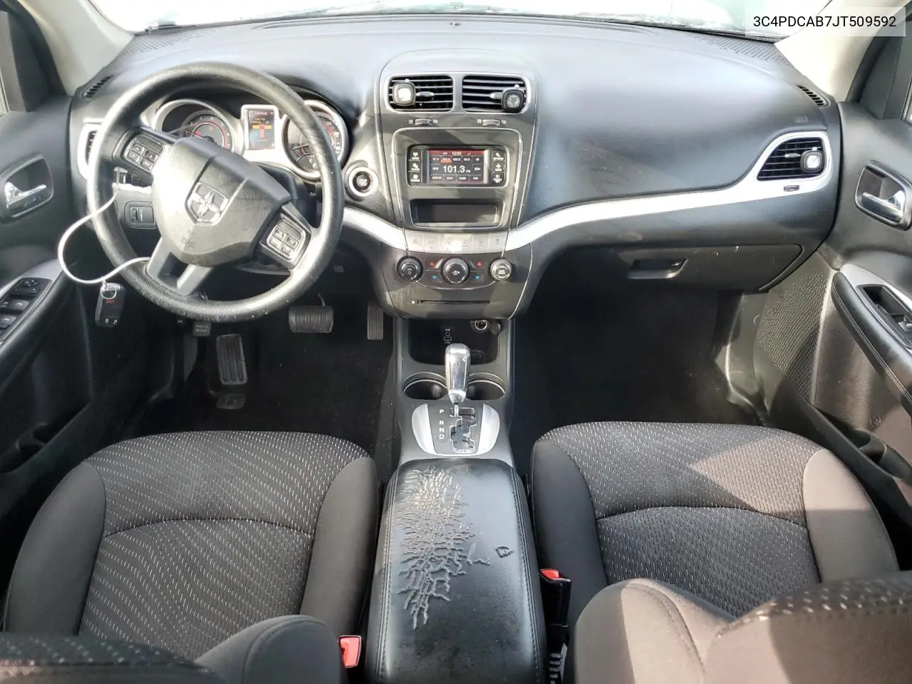 2018 Dodge Journey Se VIN: 3C4PDCAB7JT509592 Lot: 65529985