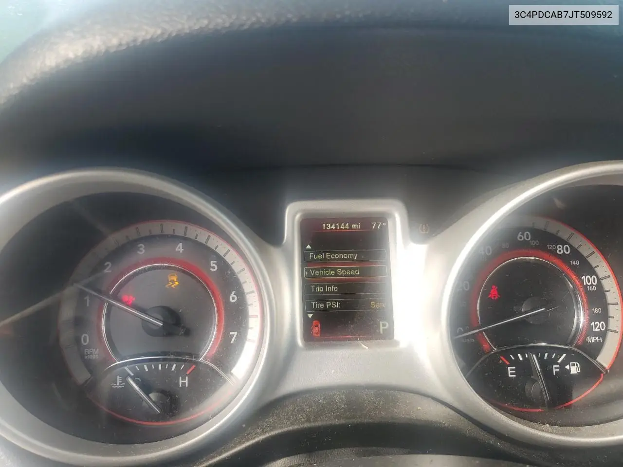 2018 Dodge Journey Se VIN: 3C4PDCAB7JT509592 Lot: 65529985