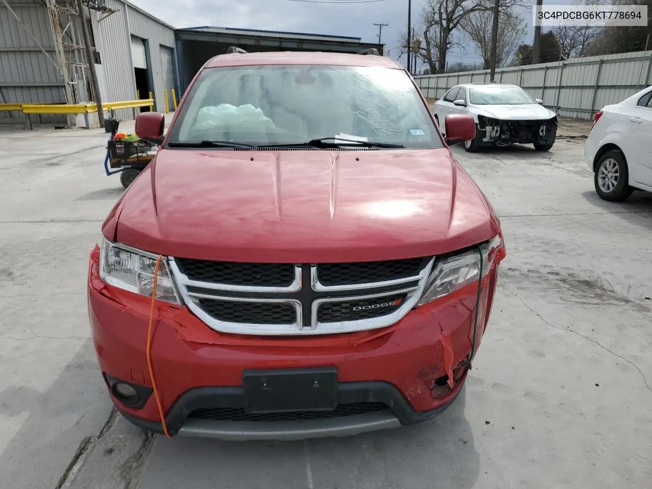 2019 Dodge Journey Se VIN: 3C4PDCBG6KT778694 Lot: 45213235