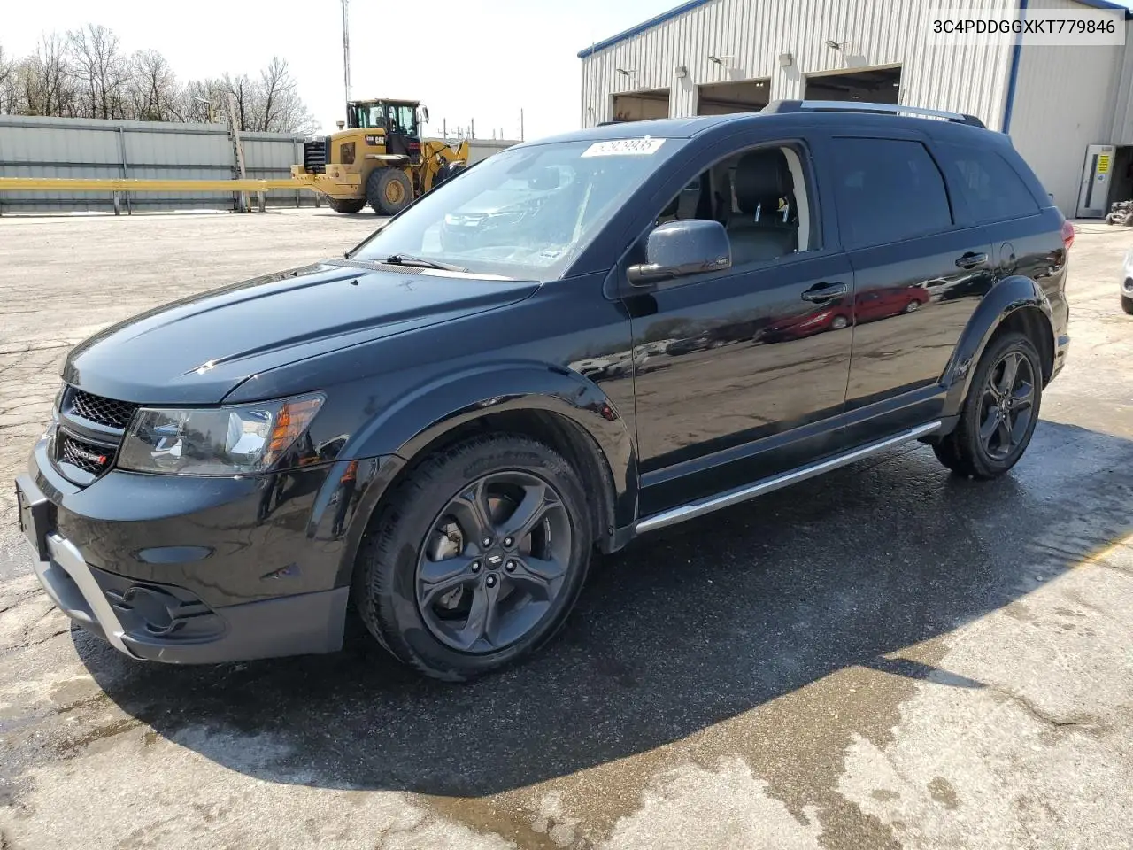 2019 Dodge Journey Crossroad VIN: 3C4PDDGGXKT779846 Lot: 52929935