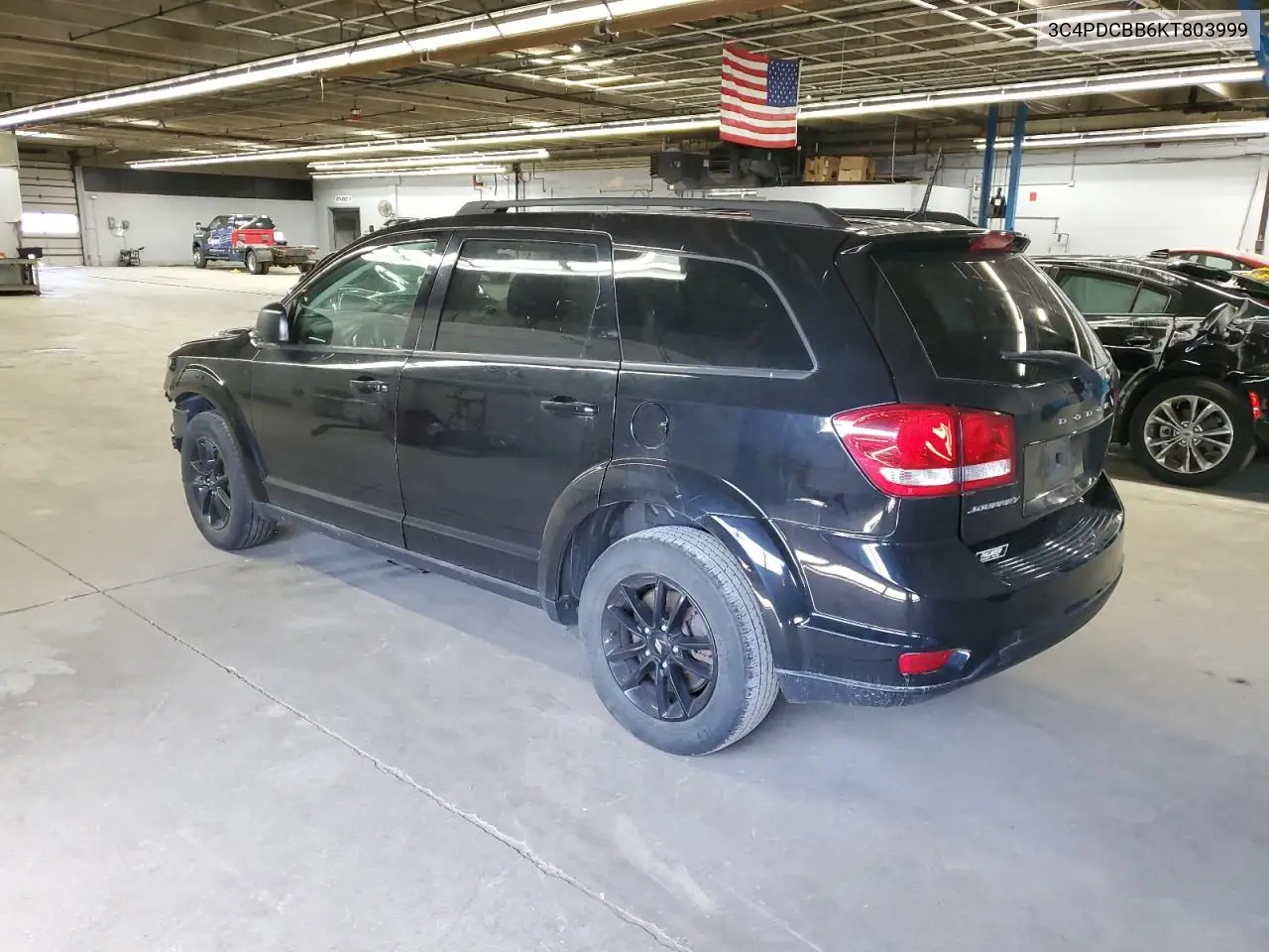 2019 Dodge Journey Se VIN: 3C4PDCBB6KT803999 Lot: 56587455