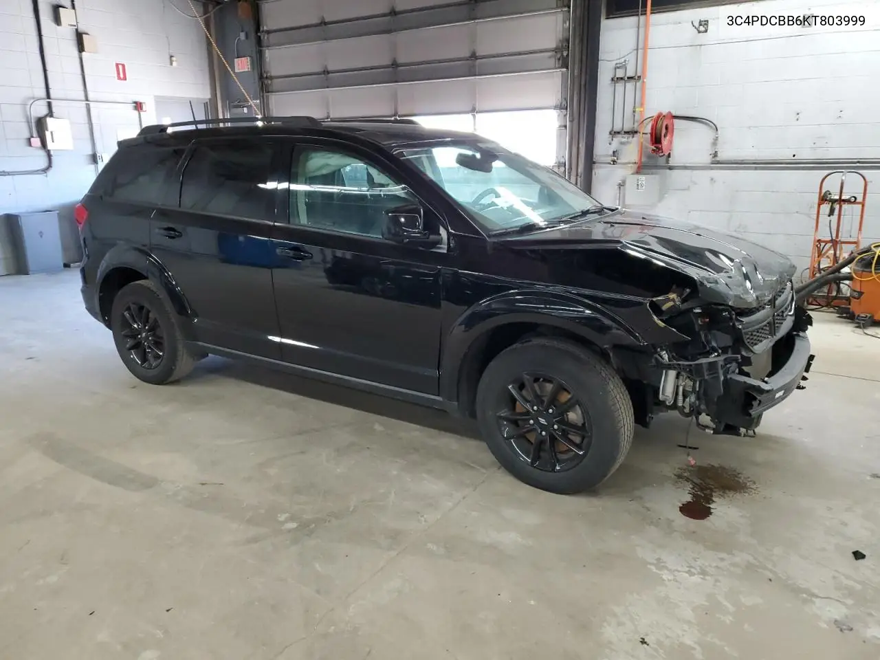 2019 Dodge Journey Se VIN: 3C4PDCBB6KT803999 Lot: 56587455