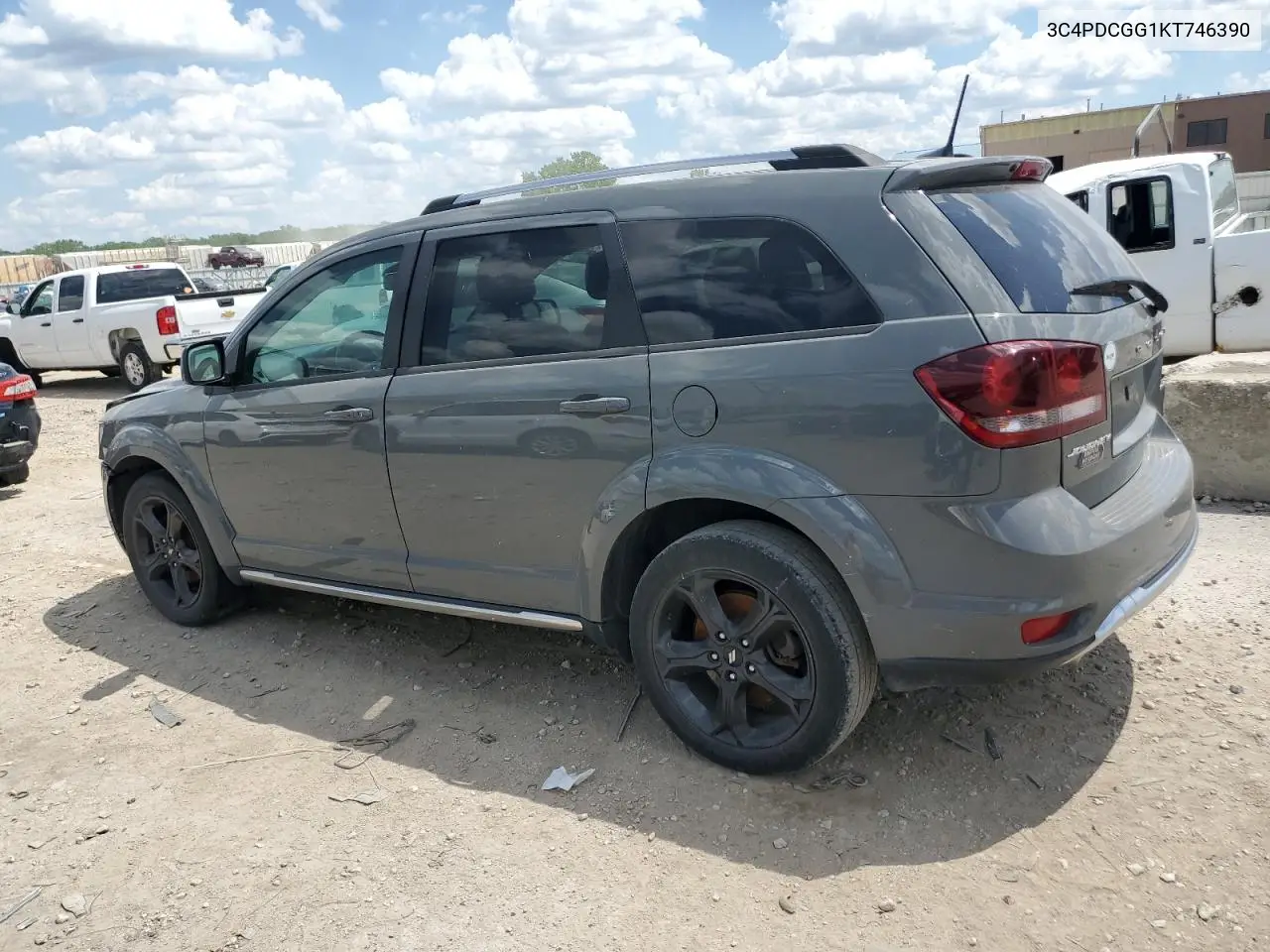 2019 Dodge Journey Crossroad VIN: 3C4PDCGG1KT746390 Lot: 56938275