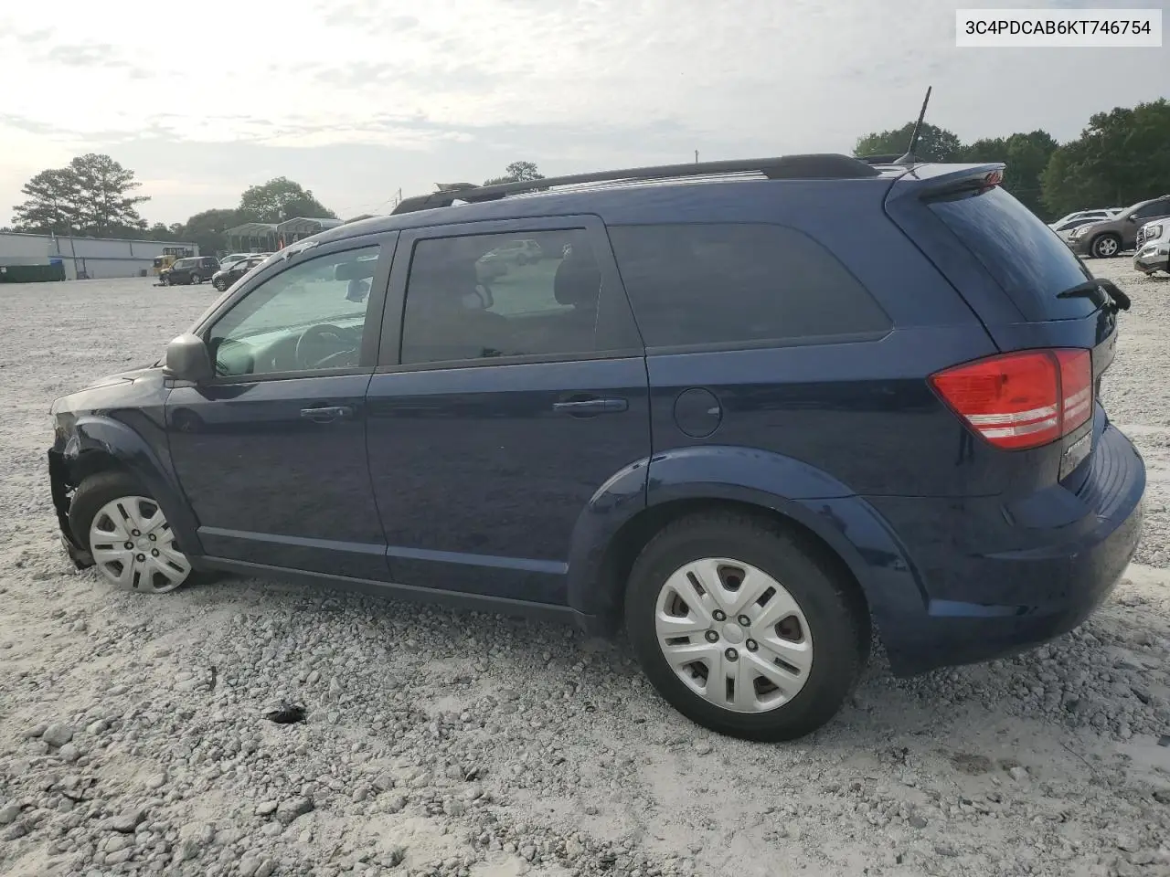 2019 Dodge Journey Se VIN: 3C4PDCAB6KT746754 Lot: 61874135