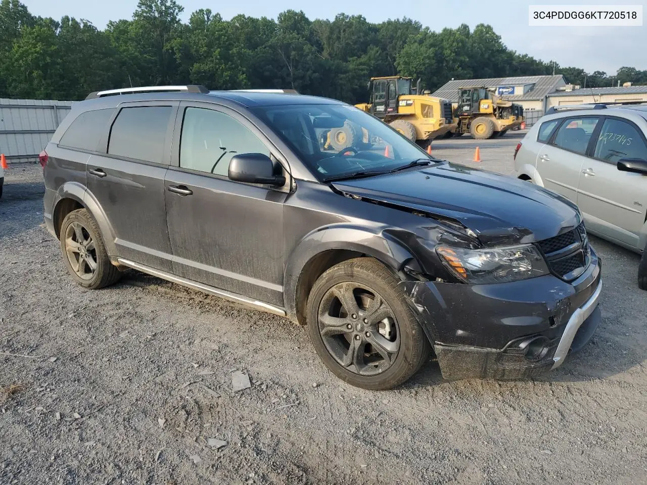 2019 Dodge Journey Crossroad VIN: 3C4PDDGG6KT720518 Lot: 65896535