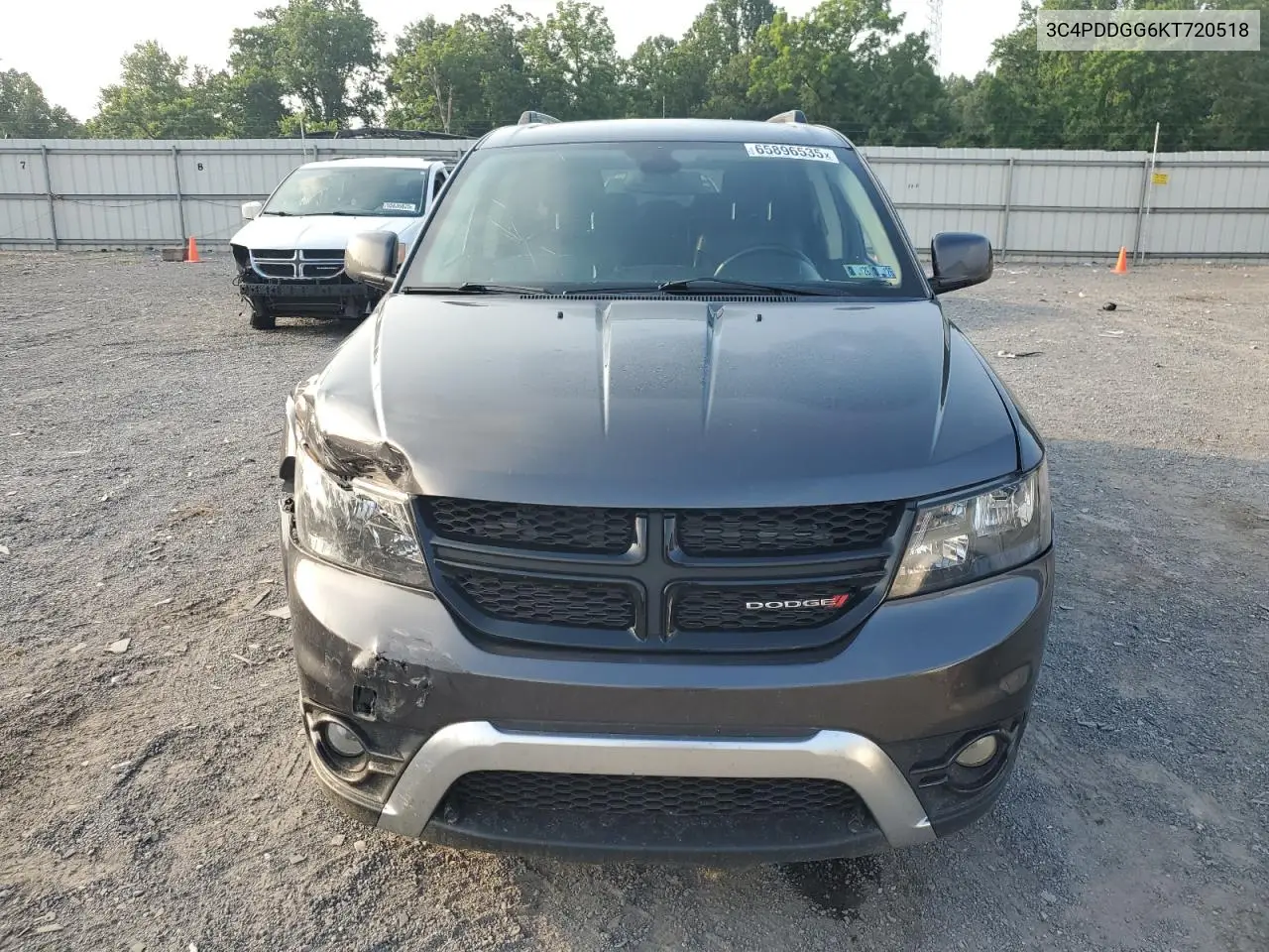 2019 Dodge Journey Crossroad VIN: 3C4PDDGG6KT720518 Lot: 65896535