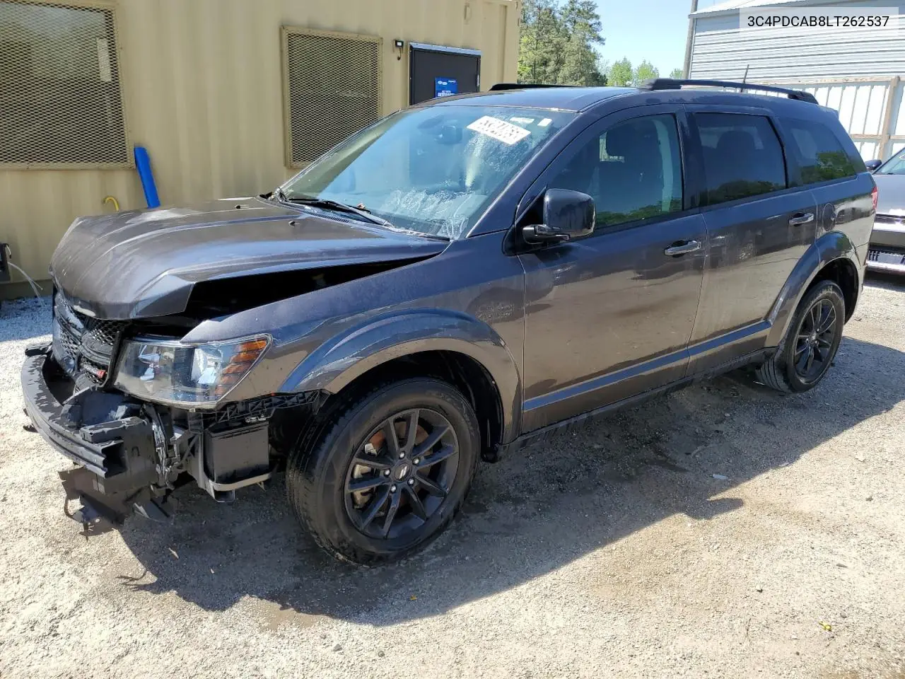 2020 Dodge Journey Se VIN: 3C4PDCAB8LT262537 Lot: 53384865