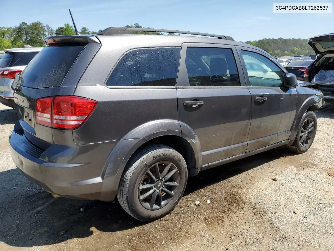 2020 Dodge Journey Se VIN: 3C4PDCAB8LT262537 Lot: 53384865