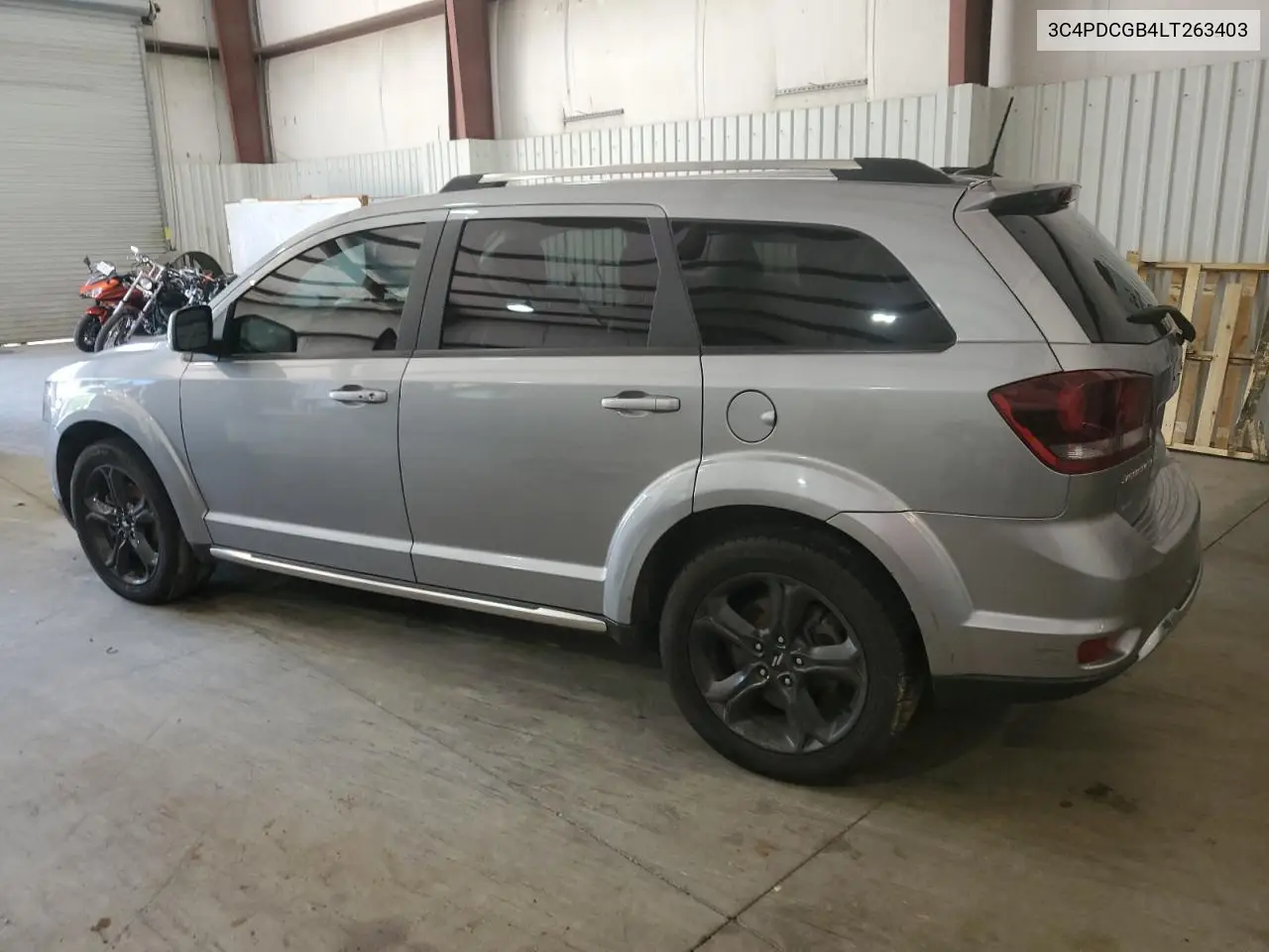 2020 Dodge Journey Crossroad VIN: 3C4PDCGB4LT263403 Lot: 56410455