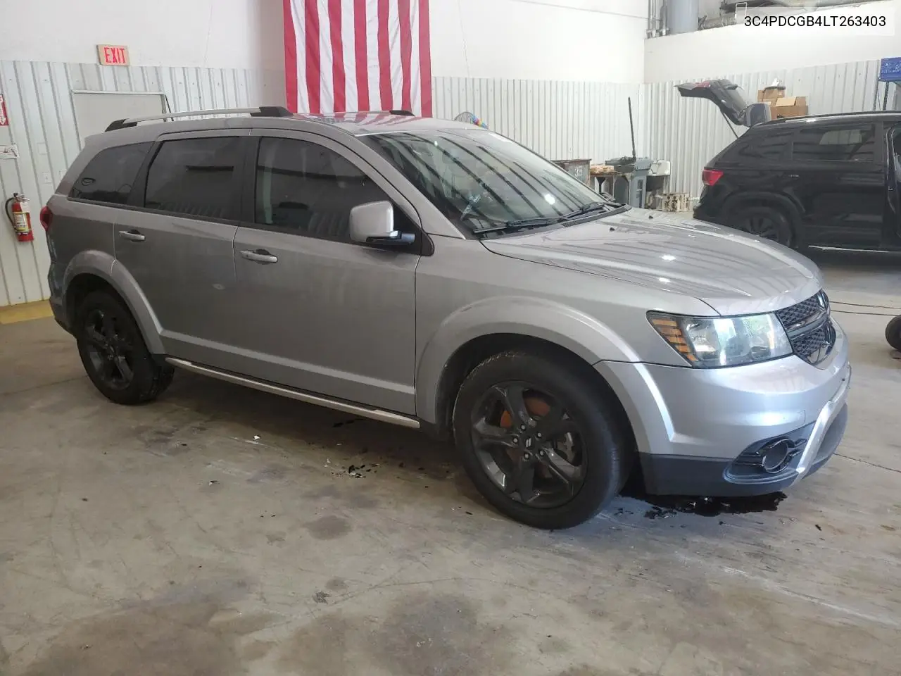 2020 Dodge Journey Crossroad VIN: 3C4PDCGB4LT263403 Lot: 56410455