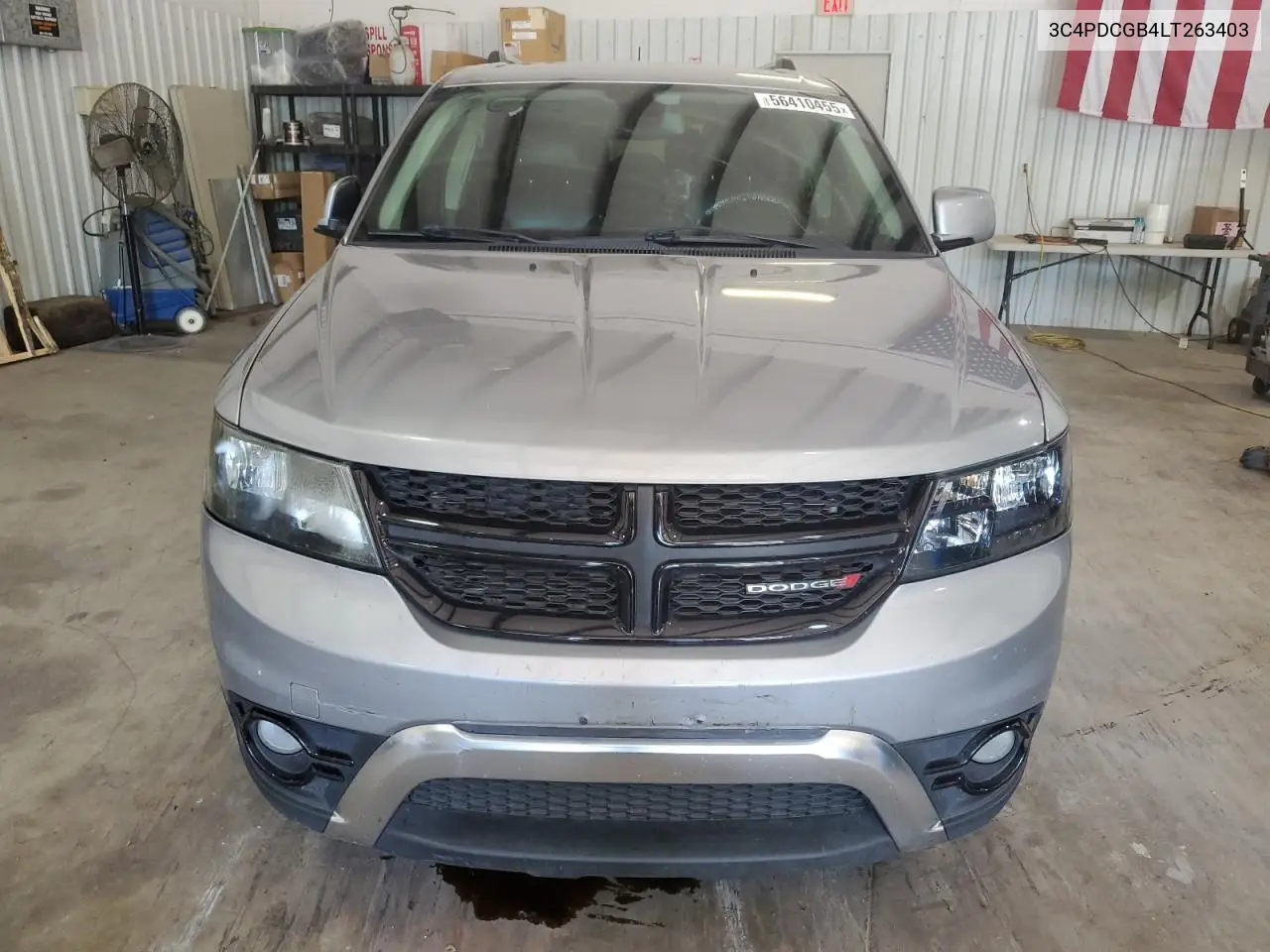 2020 Dodge Journey Crossroad VIN: 3C4PDCGB4LT263403 Lot: 56410455