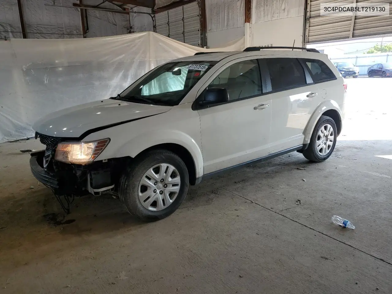 2020 Dodge Journey Se VIN: 3C4PDCAB5LT219130 Lot: 61737515