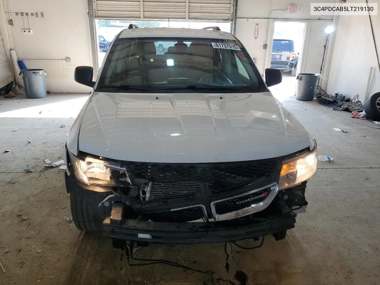 2020 Dodge Journey Se VIN: 3C4PDCAB5LT219130 Lot: 61737515