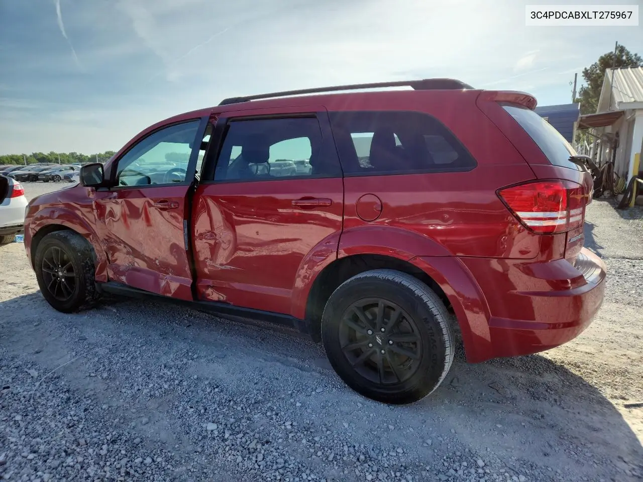 2020 Dodge Journey Se VIN: 3C4PDCABXLT275967 Lot: 62590305