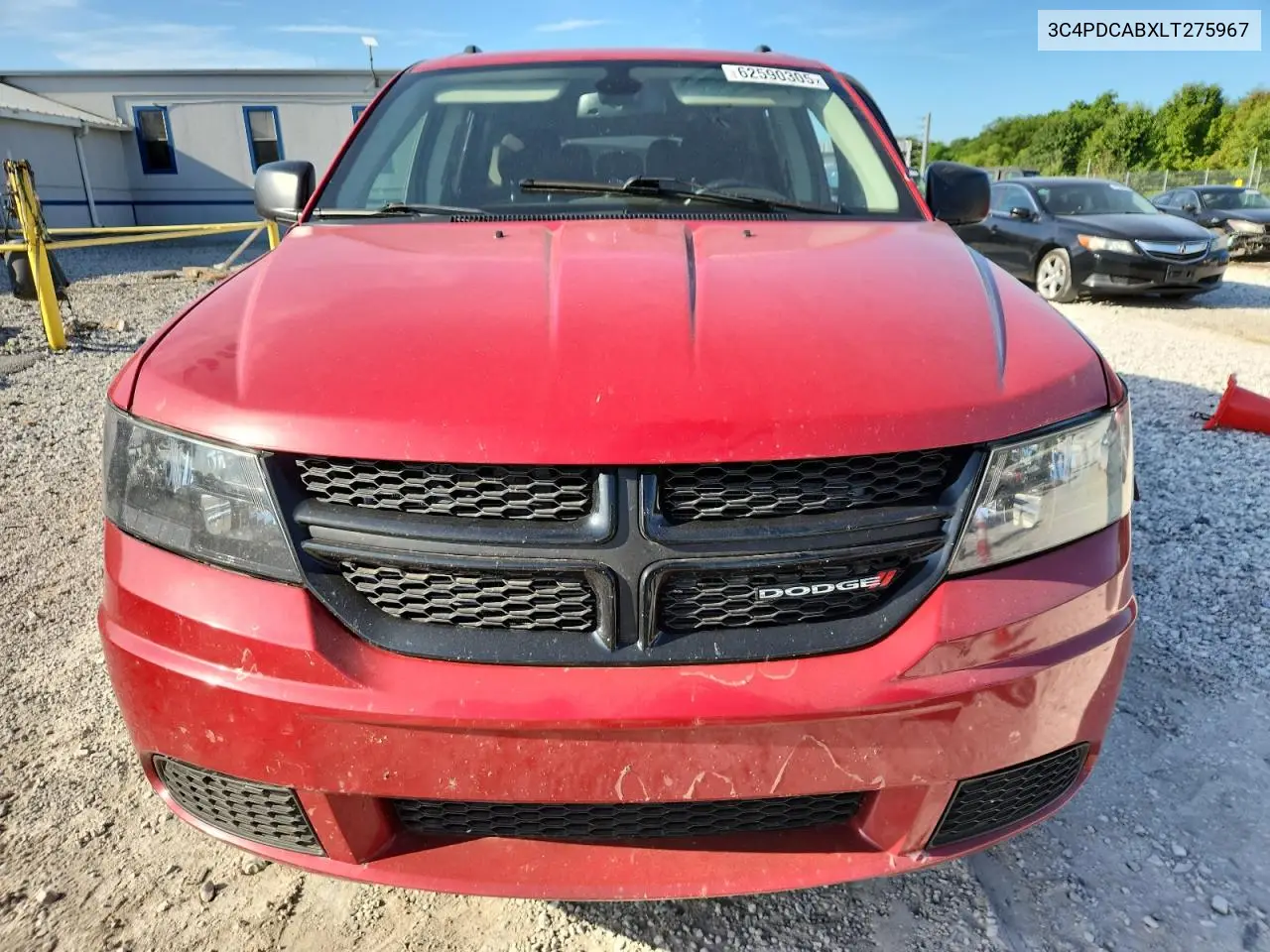 2020 Dodge Journey Se VIN: 3C4PDCABXLT275967 Lot: 62590305