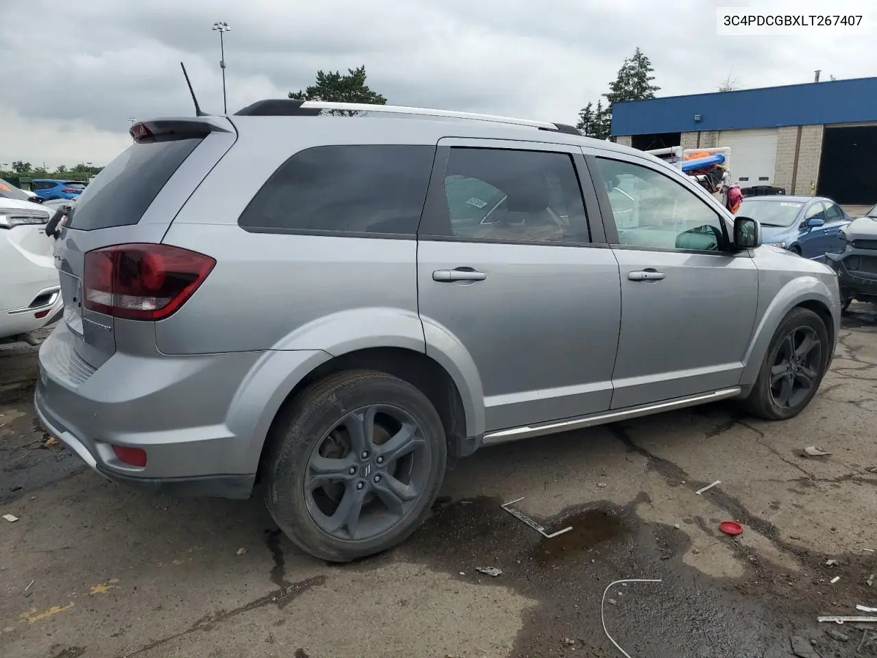 2020 Dodge Journey Crossroad VIN: 3C4PDCGBXLT267407 Lot: 62695885