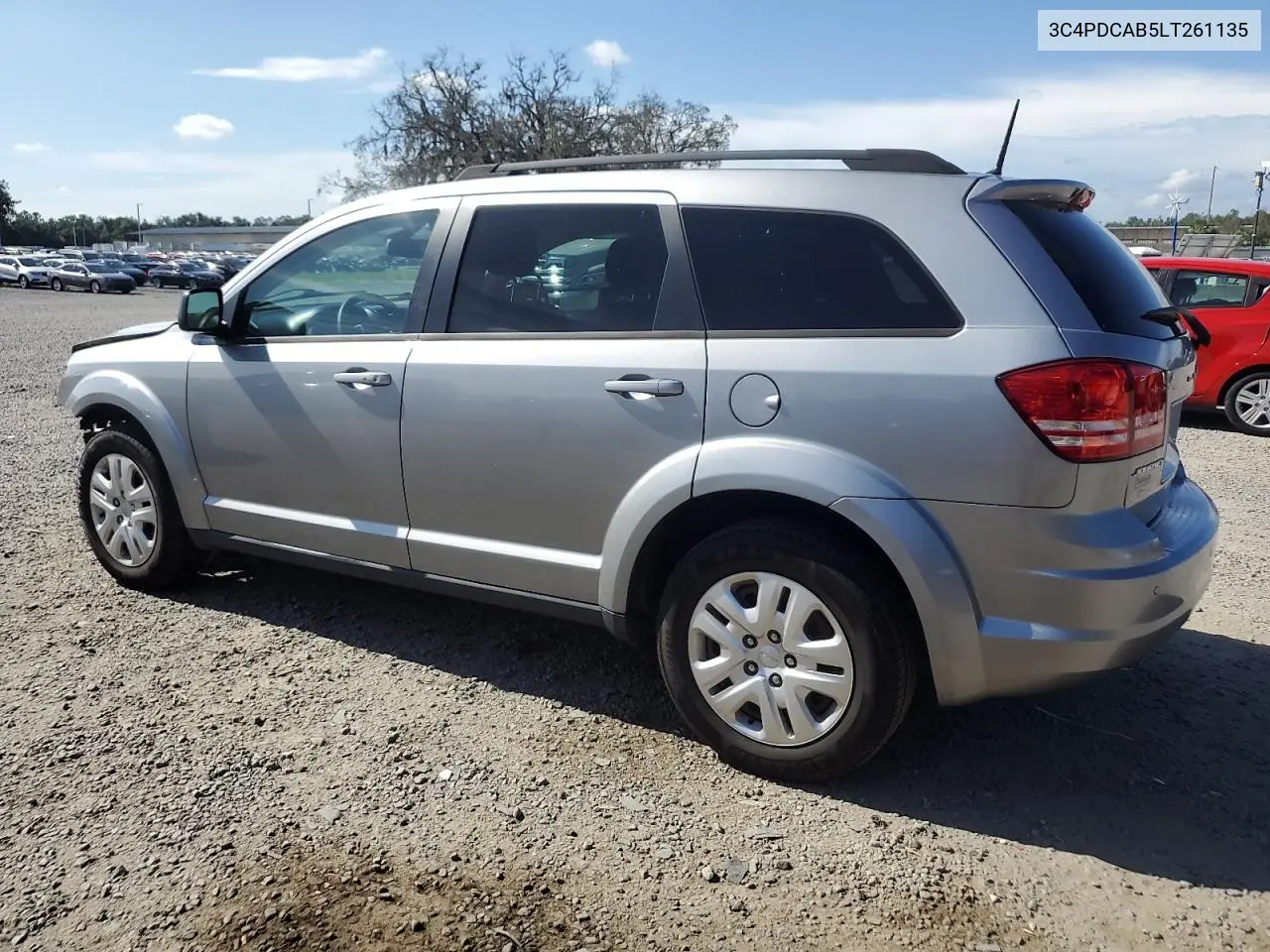 2020 Dodge Journey Se VIN: 3C4PDCAB5LT261135 Lot: 62807875