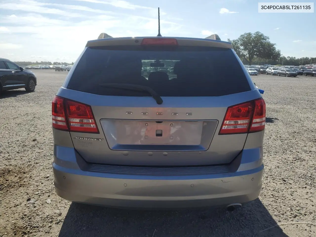 2020 Dodge Journey Se VIN: 3C4PDCAB5LT261135 Lot: 62807875