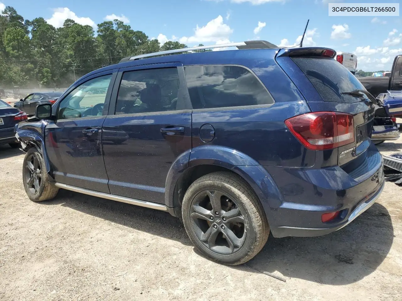 2020 Dodge Journey Crossroad VIN: 3C4PDCGB6LT266500 Lot: 65925005
