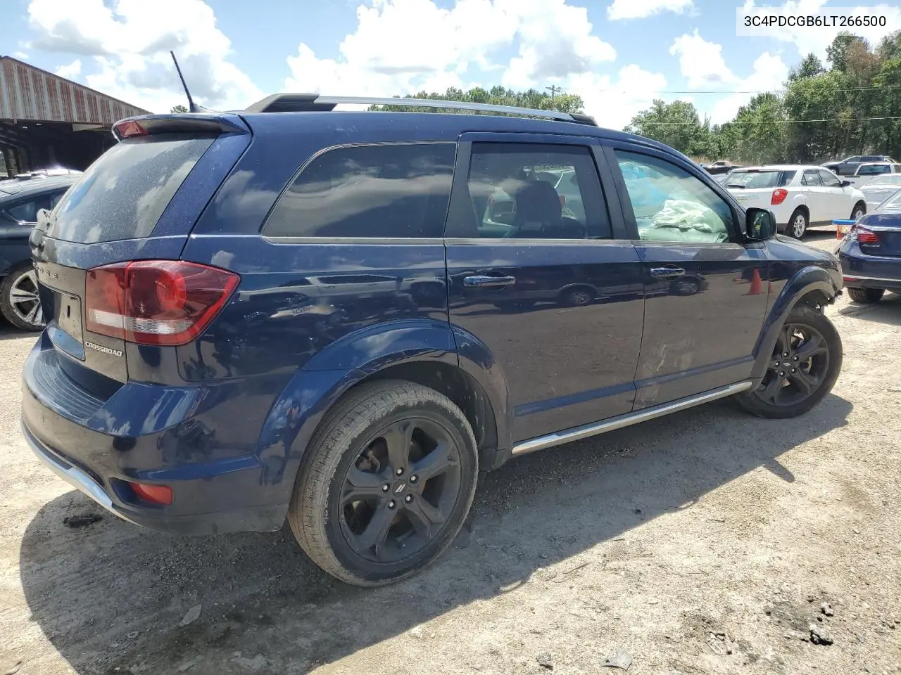 2020 Dodge Journey Crossroad VIN: 3C4PDCGB6LT266500 Lot: 65925005