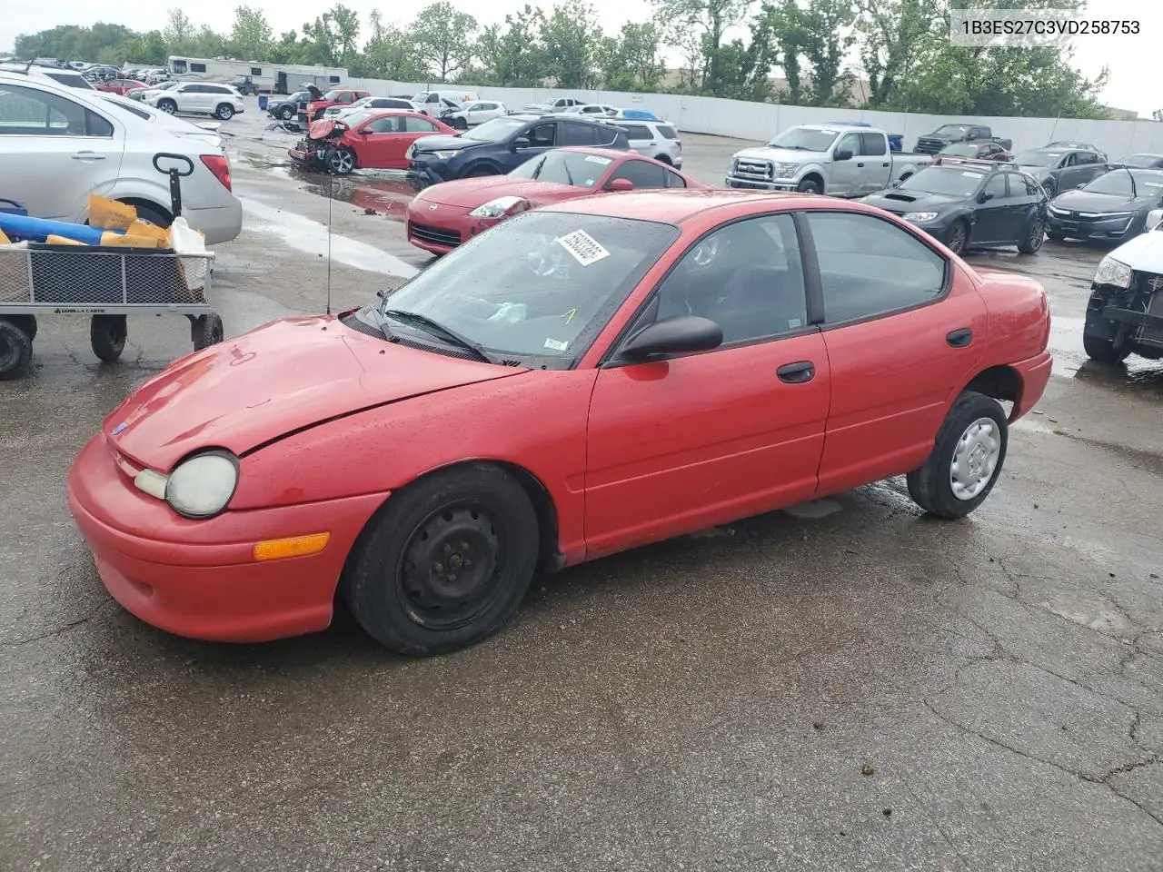 1997 Dodge Neon Base VIN: 1B3ES27C3VD258753 Lot: 55933365