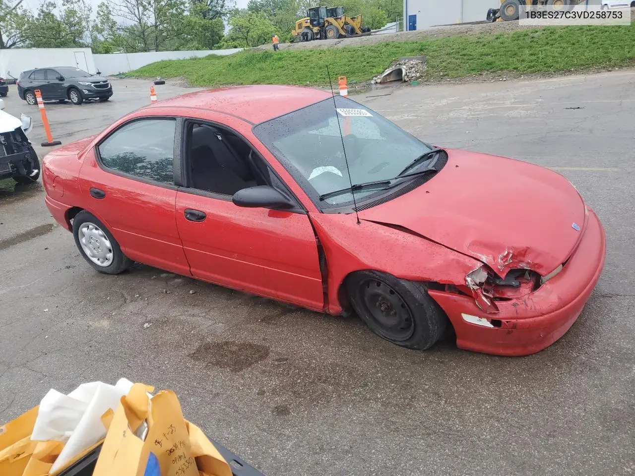 1997 Dodge Neon Base VIN: 1B3ES27C3VD258753 Lot: 55933365