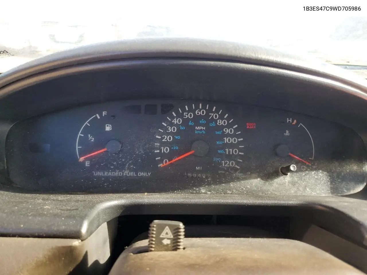 1998 Dodge Neon Highline VIN: 1B3ES47C9WD705986 Lot: 55674585